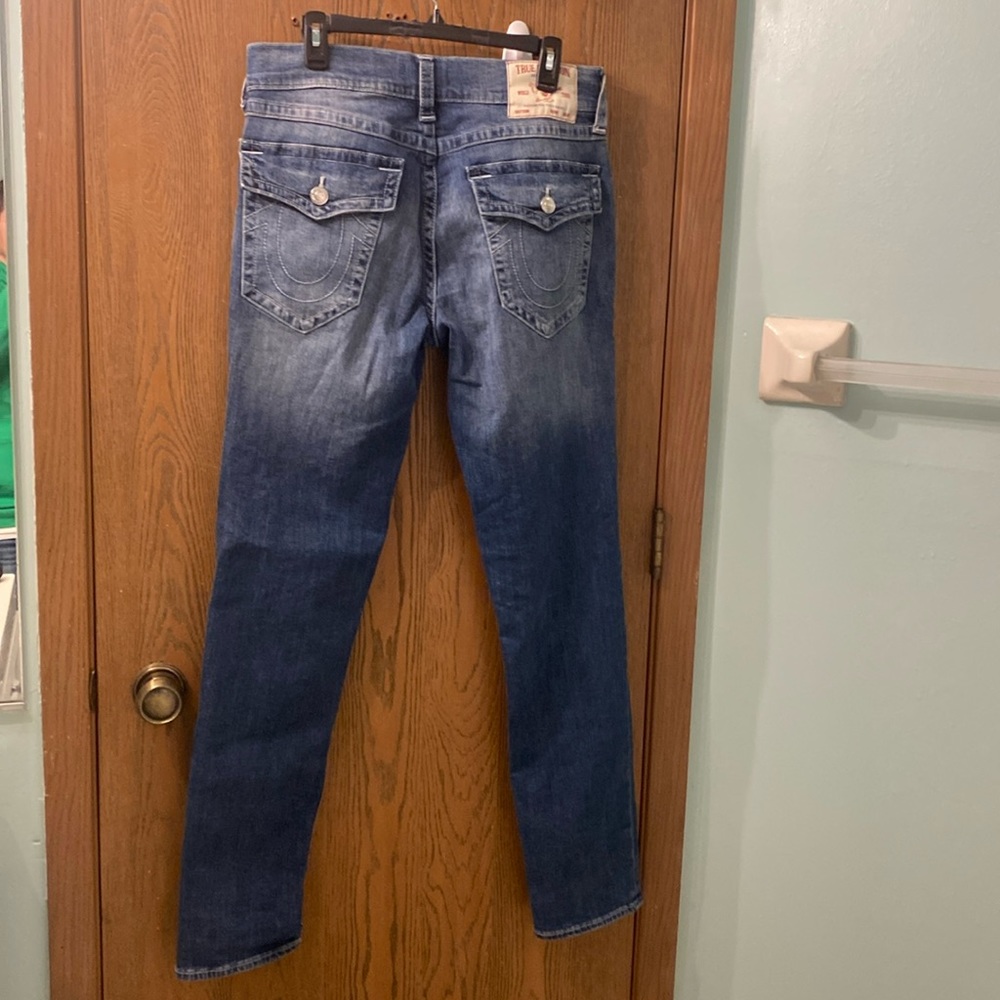 Like New True Religion Rocco Relaxed Skinny Jeans